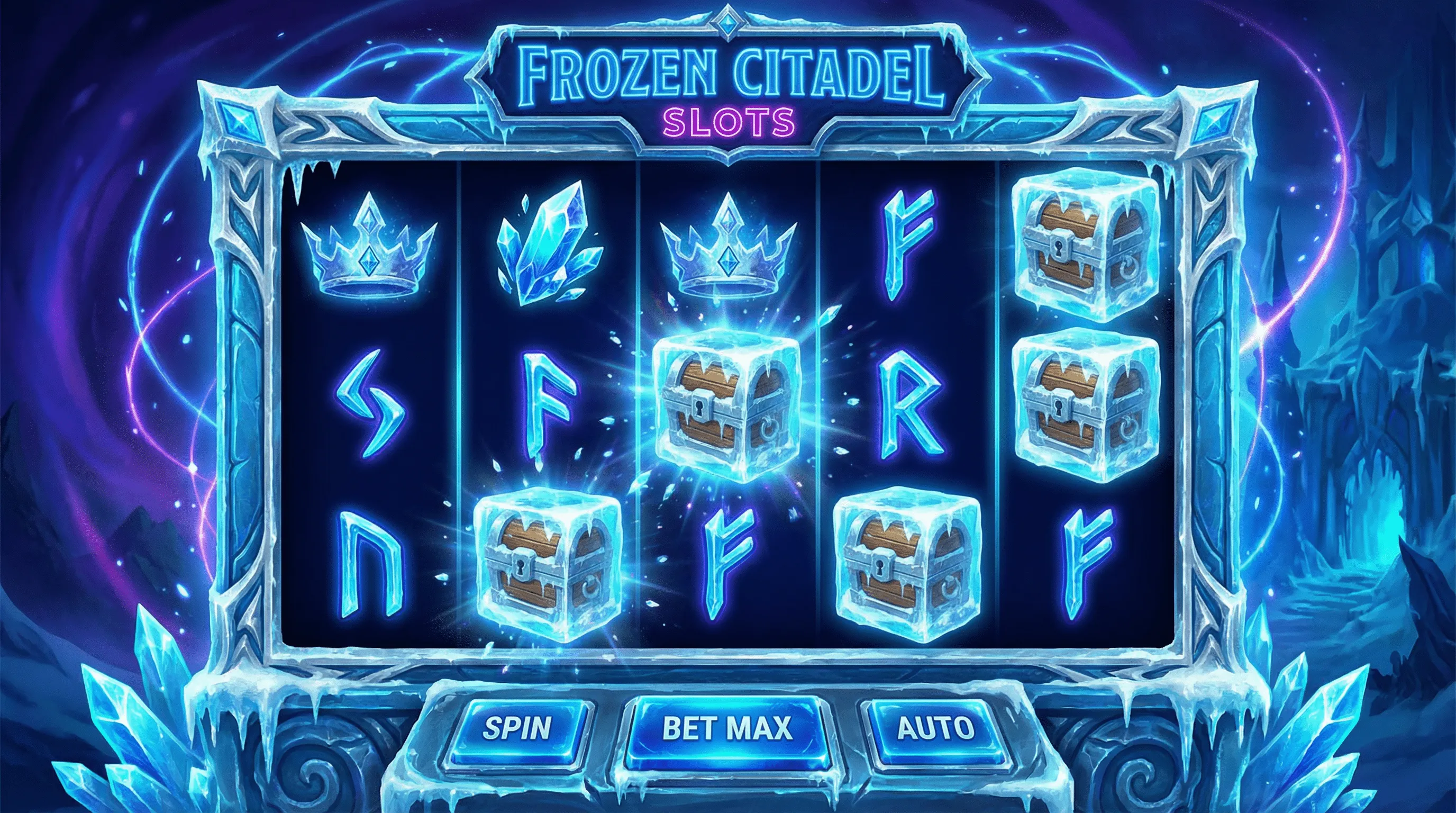 Caça-níqueis temáticos do Trono Gelado no stakebet